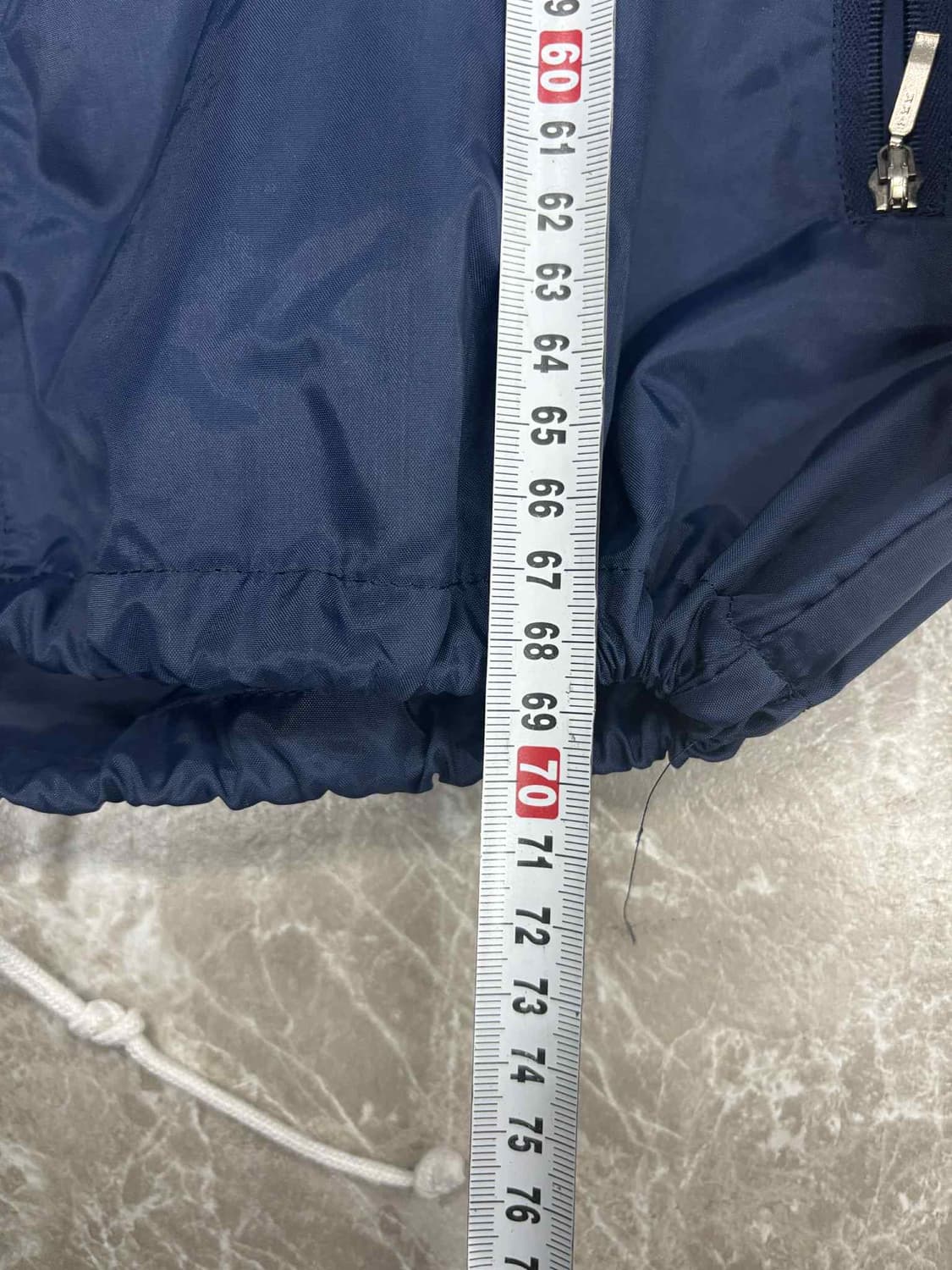 90s 아디다스 네이비 베켄바우어 파이핑 윈드브레이커 자켓 바람막이 희귀 상품이미지5