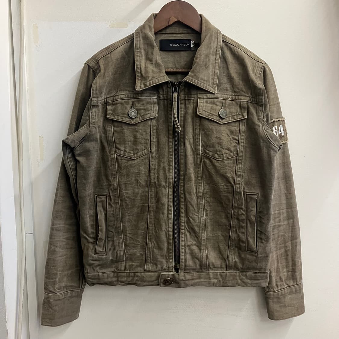 N256 디스퀘어드 데님 트러커 자켓 상품이미지1