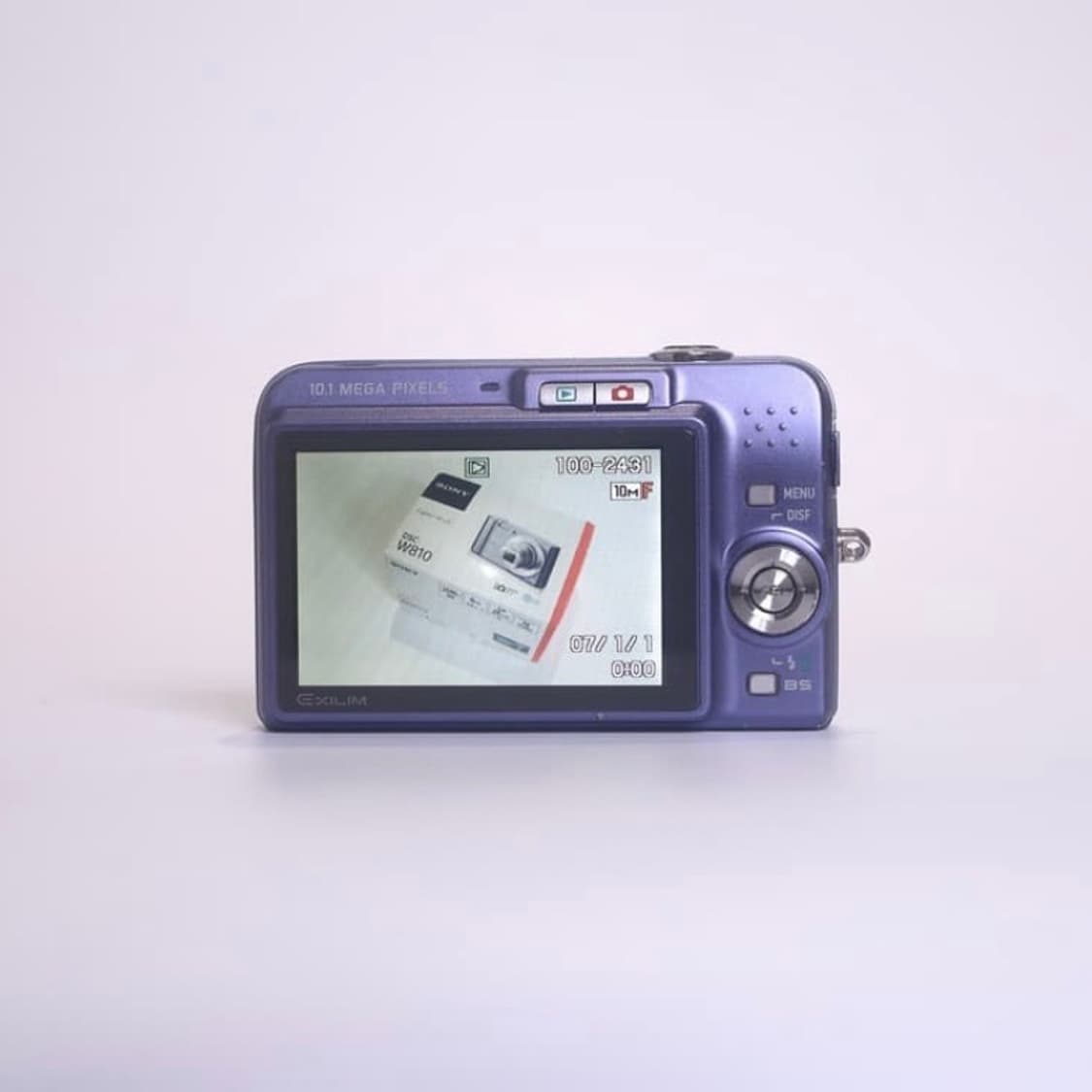 카시오 엑슬림 Z1050 블루  상품이미지7