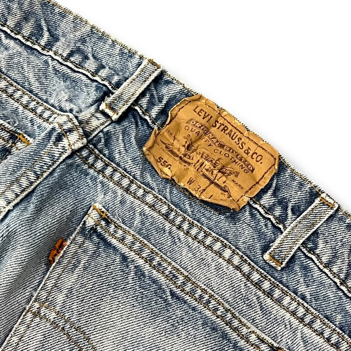 USA 리바이스 550 오렌지탭 데님팬츠y14164 상품이미지7