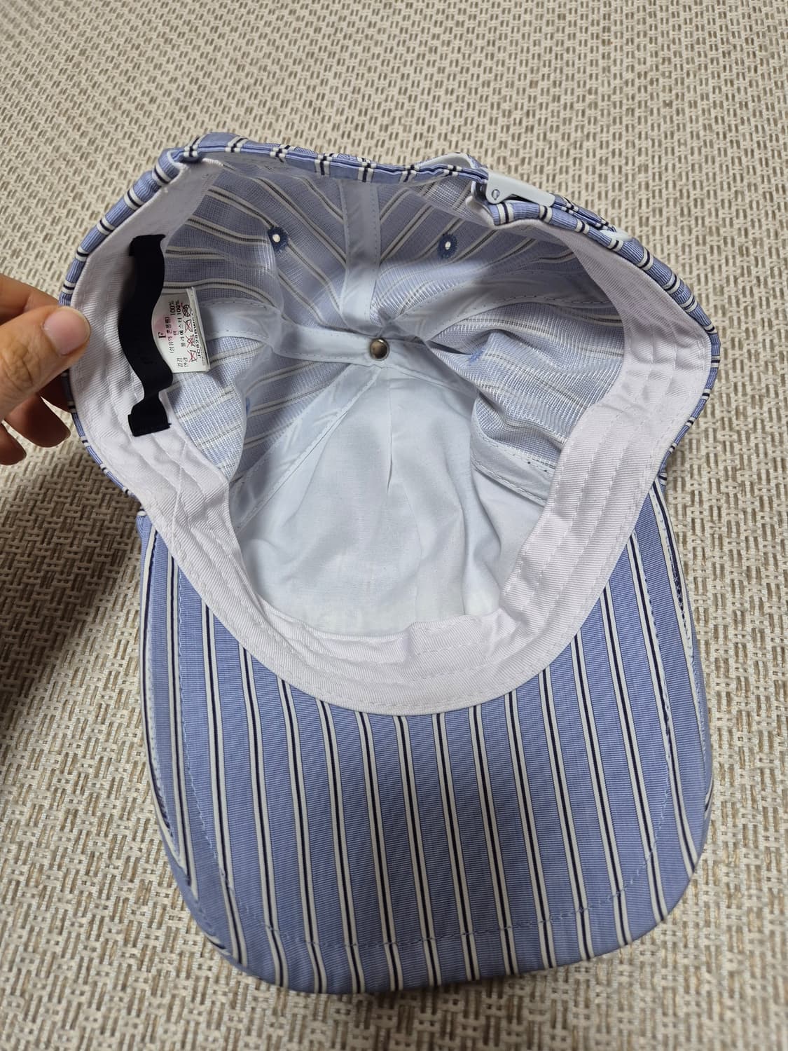 (새제품급) 준지 레터링 모자 볼캡 남성 준지 야구모자 상품이미지6