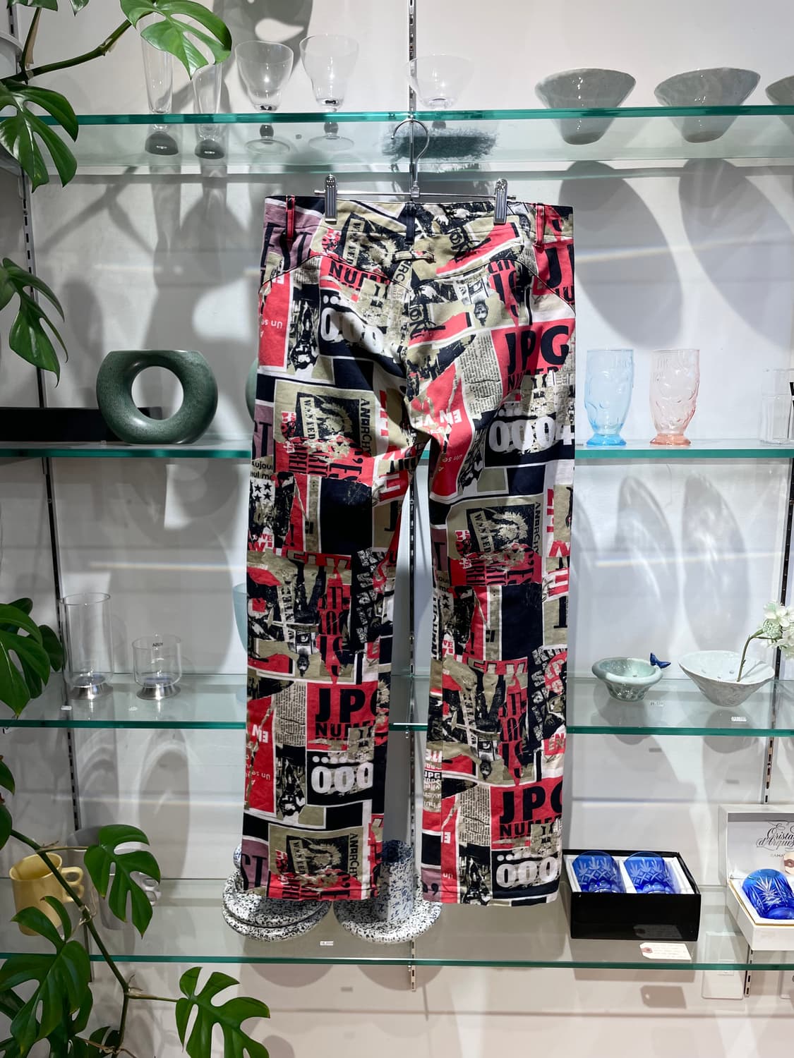 00’s 장 폴 고티에 anarchy fight  racism pants 상품이미지2
