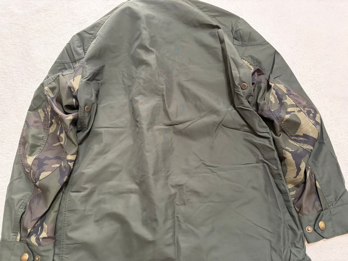 [46] 벨스타프x소프넷 필드마스터 나일론 자켓 (다크올리브/카모) 상품이미지4
