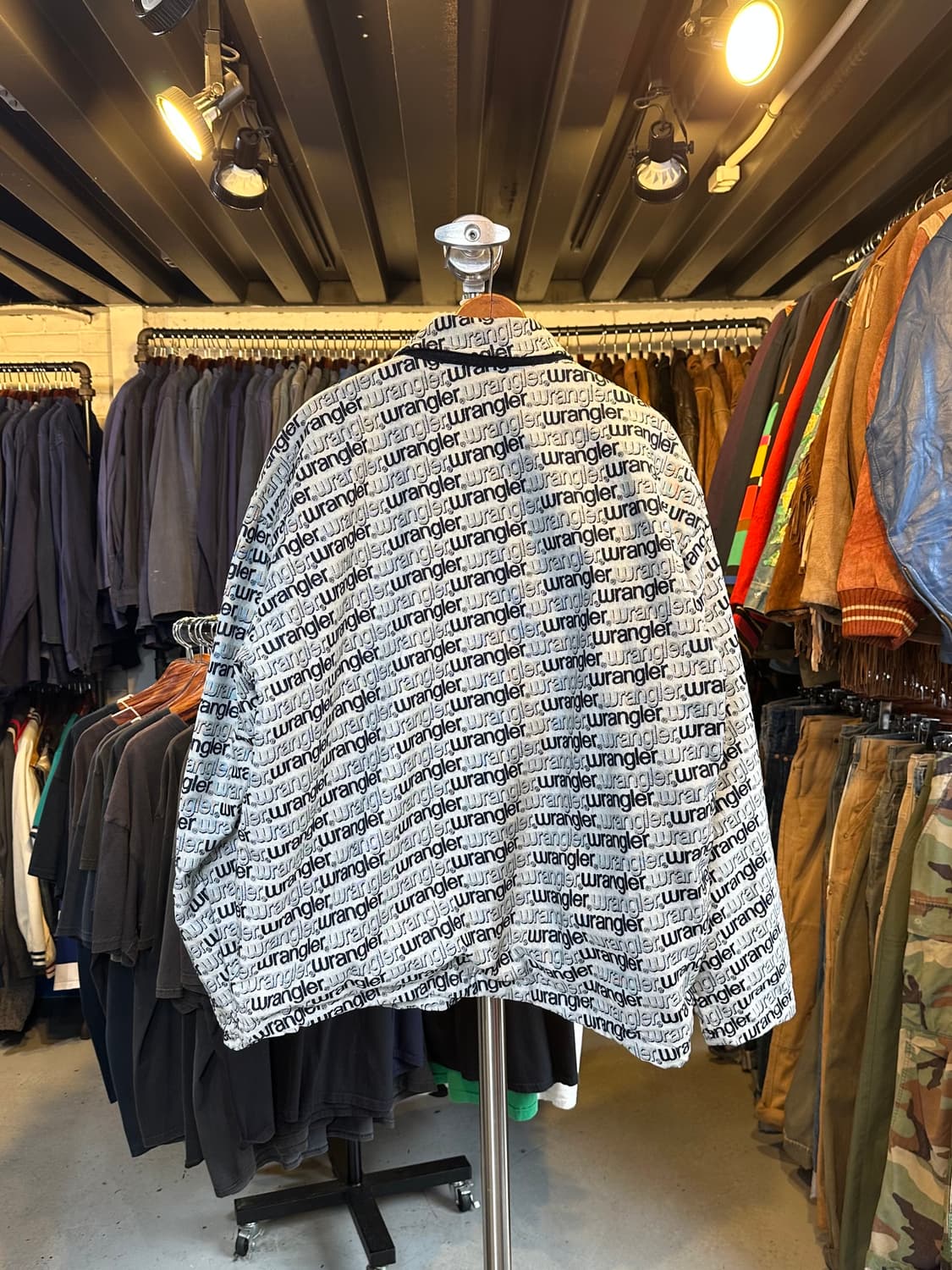 80-90s 랭글러 헤비웨이트 워크 자켓 Talon fastener 상품이미지2