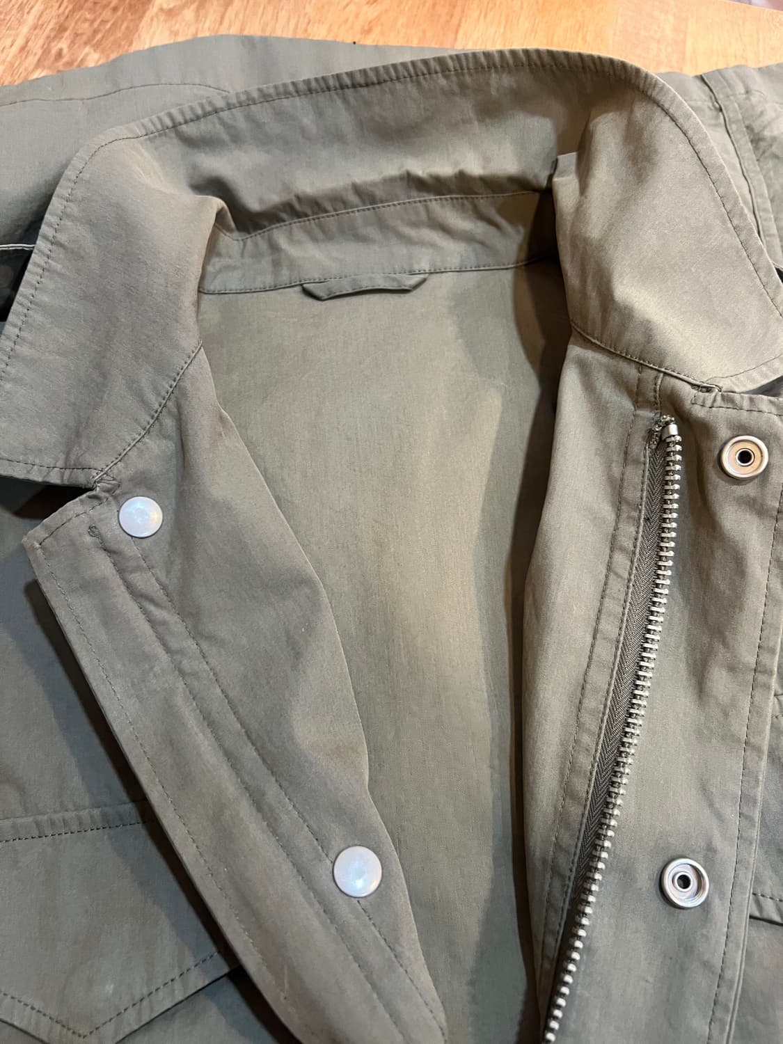 올세인츠 남성 카키 야상자켓  상품이미지3