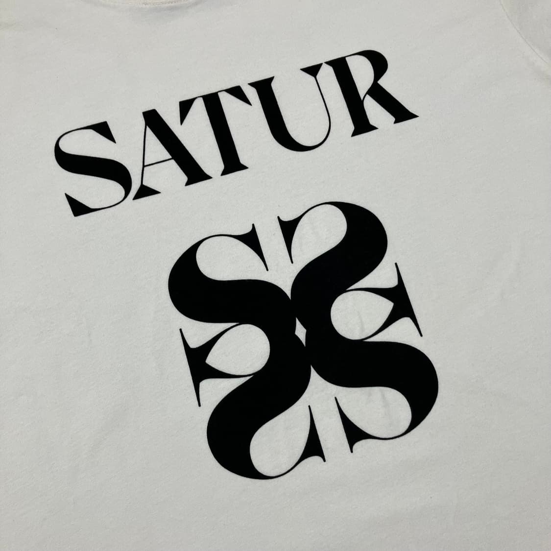 [Satur] 세터 빅 로고 반팔 티셔츠 상품이미지3