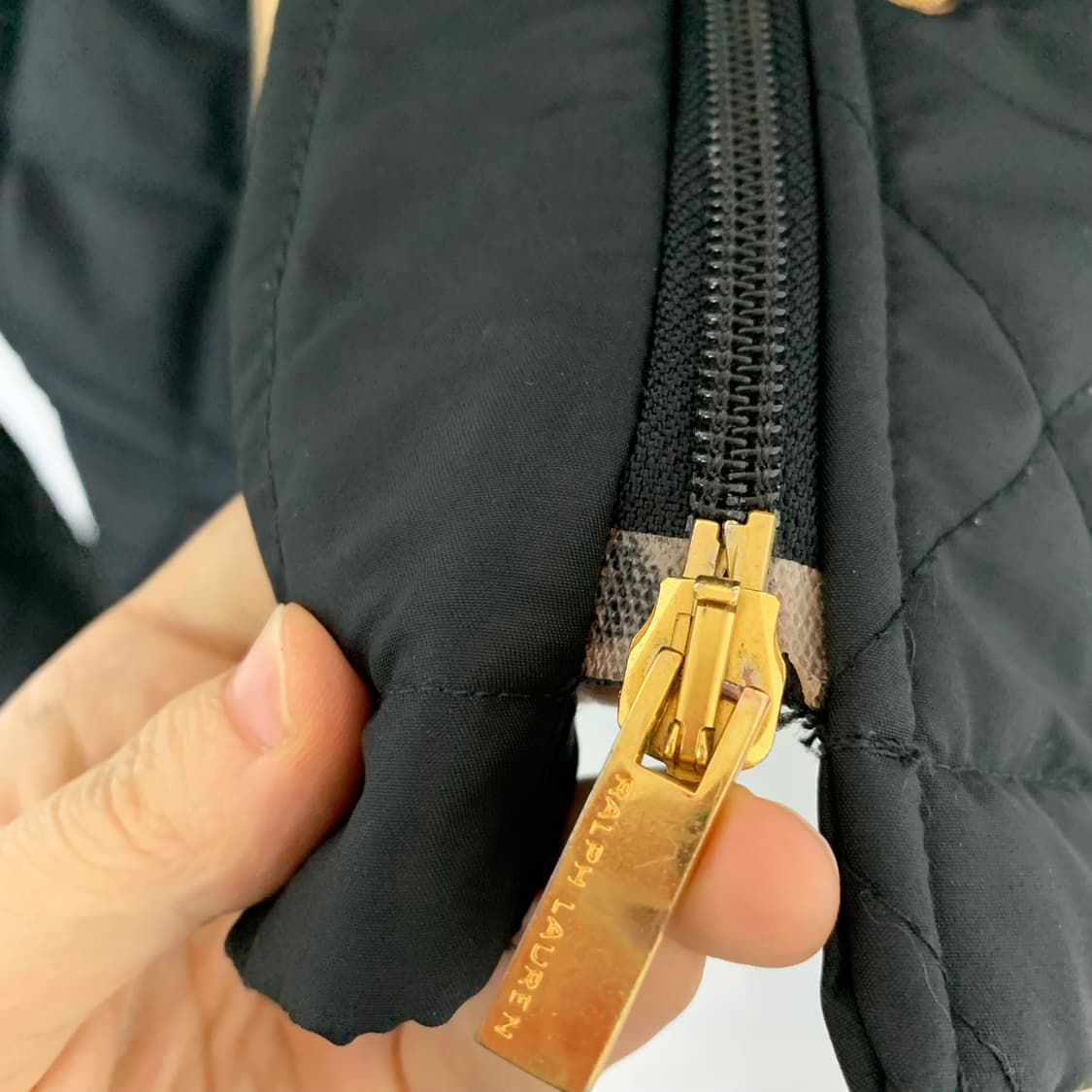 폴로 랄프로렌 골프 블랙 퀼팅 자켓 경량패딩 빈티지 상품이미지6