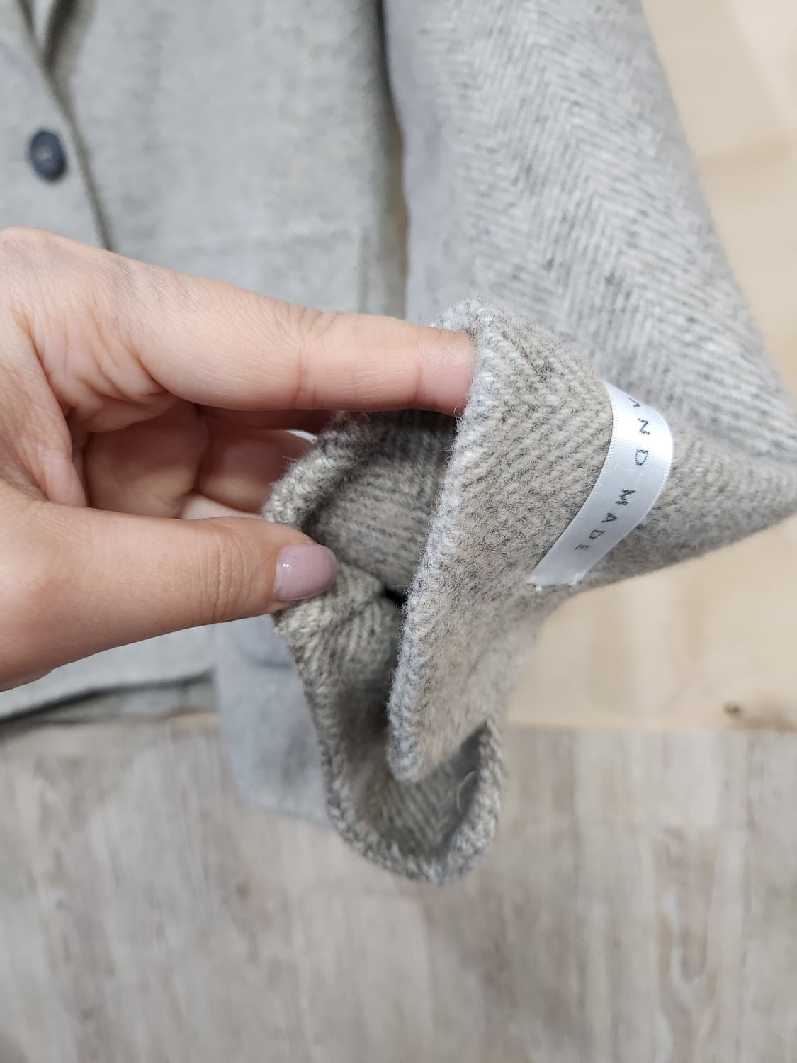 1075) 슬릭 sleek 울90 자켓 상품이미지5