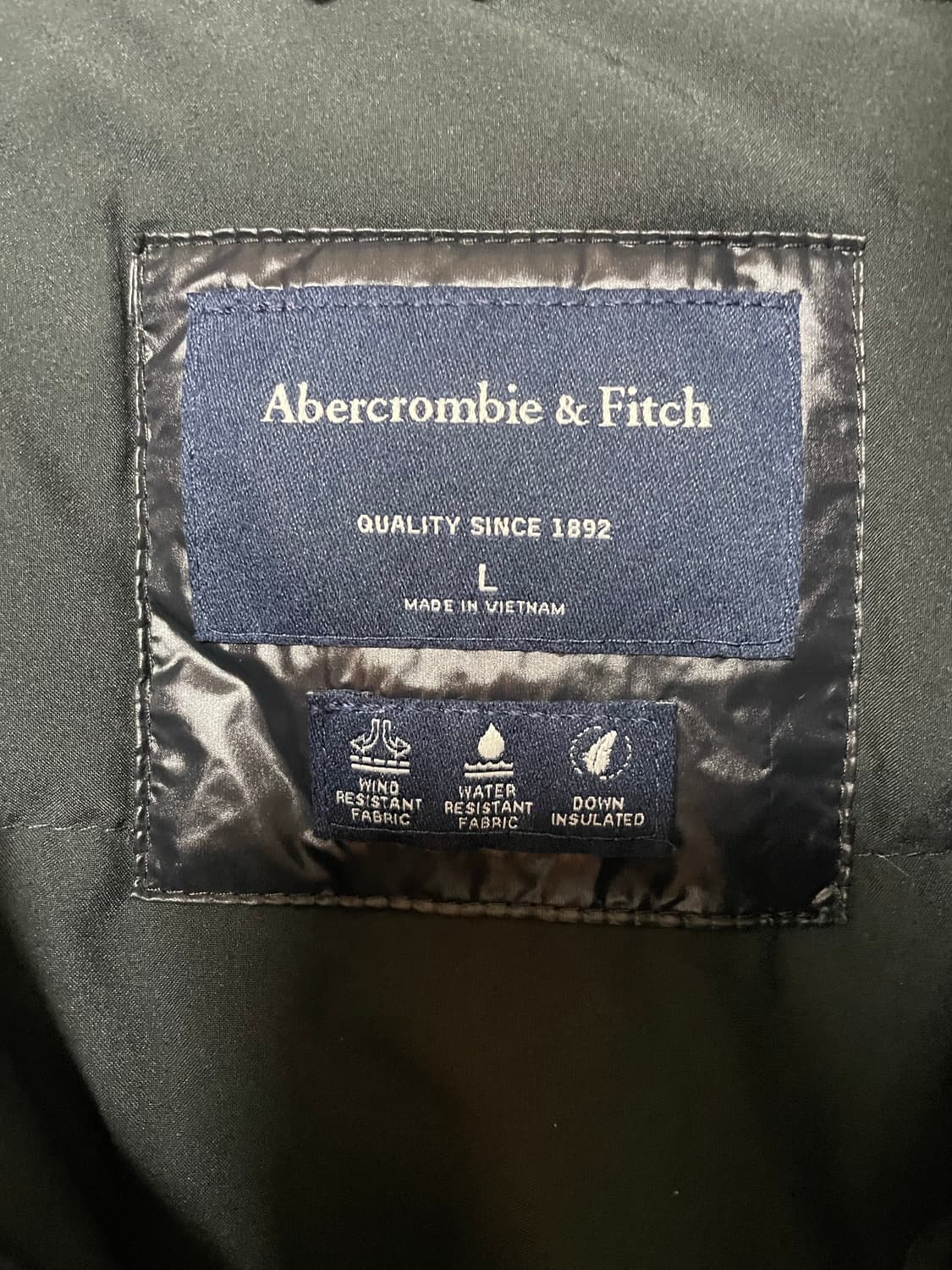 Abercrombie & Fitch 남성 덕다운 패딩 L 상품이미지2