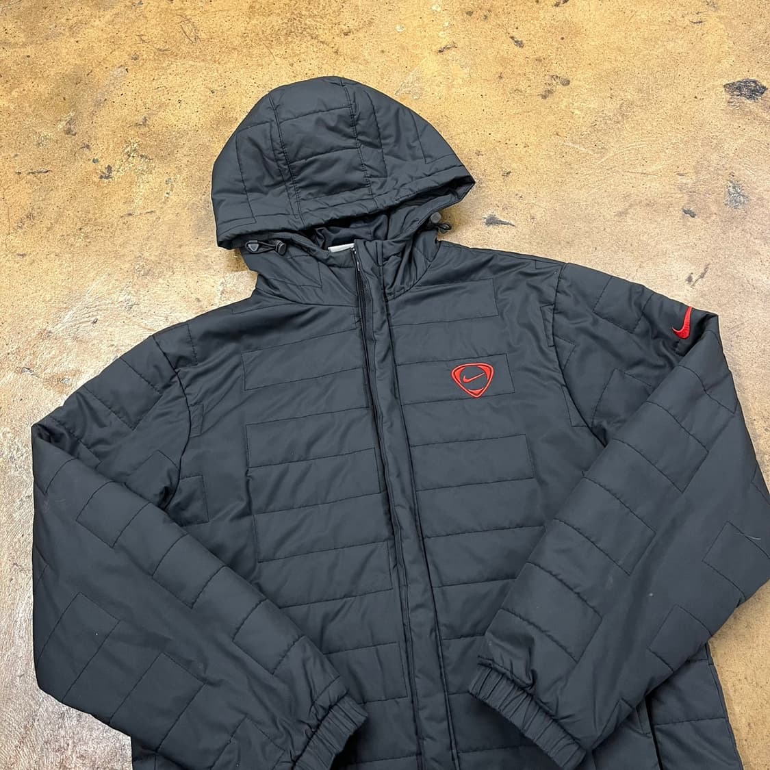 [ 정품/M ] 나이키 스우시 퀼티드 누빔 패디드 자켓 b8 상품이미지1