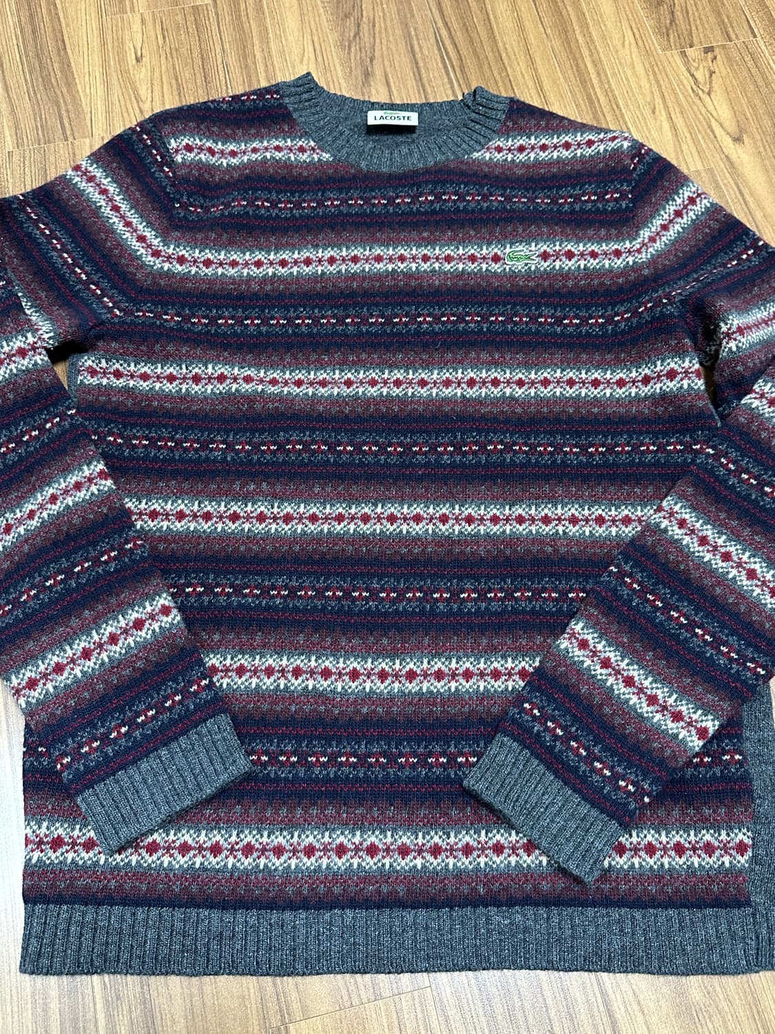 라코스테 페어아일 울 니트 스웨터 4 상품이미지10