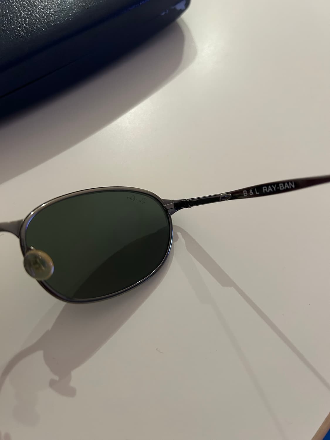 90's rayban B&L 레이밴 바슈롬 오벌 선글라스 상품이미지3