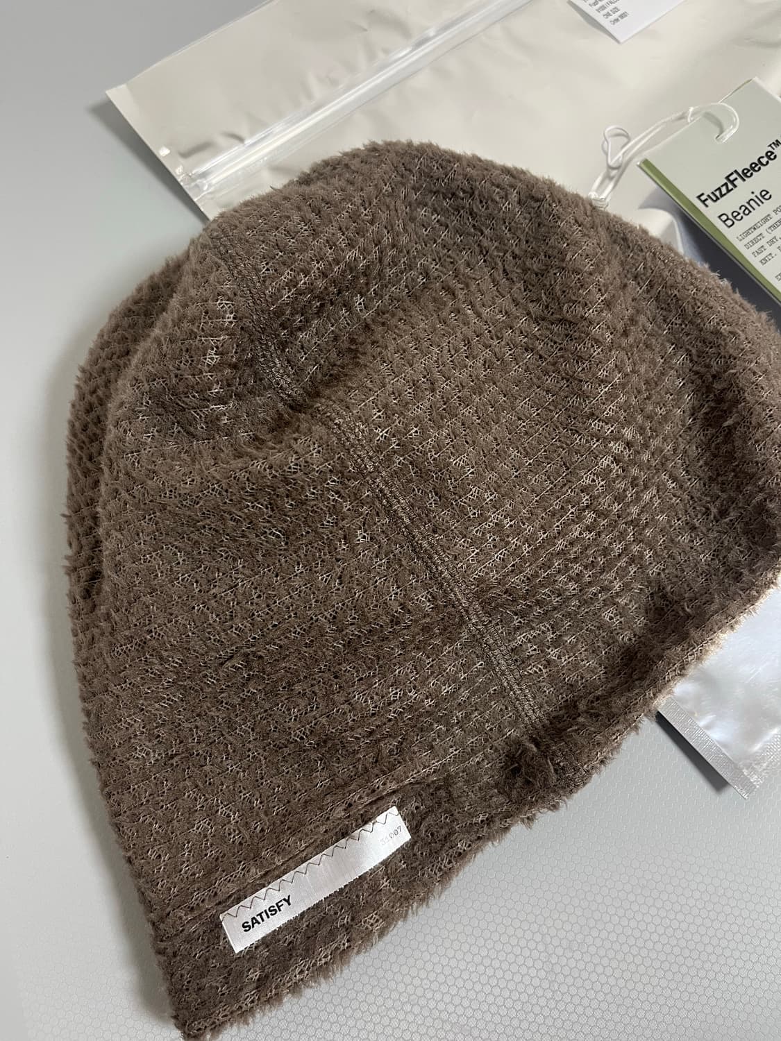 새티스파이 퍼즈플리스 비니 팔콘 상품이미지3