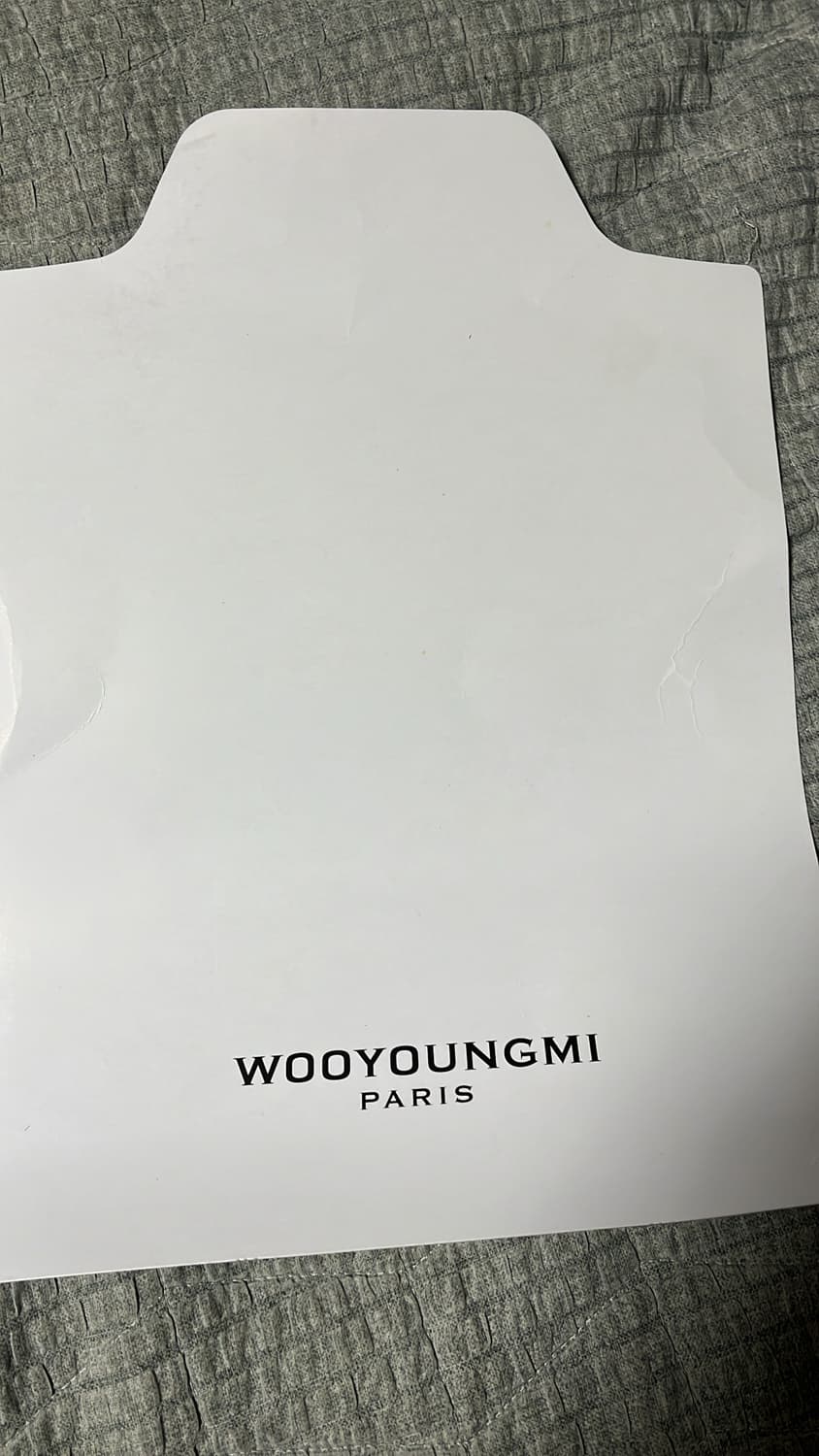 급처백화점판 풀구성 우영미 백로고셔츠 상품이미지5