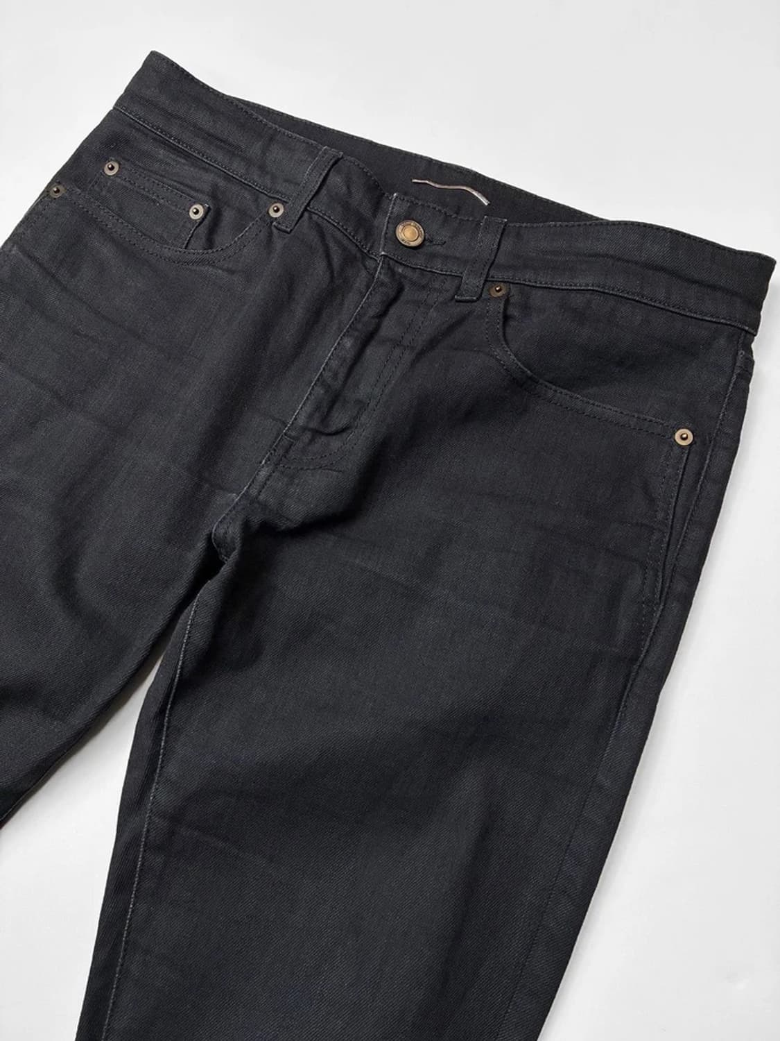 생로랑 SAINT LAURENT 슬림핏 시그니처 팬츠 PN5576    상품이미지2