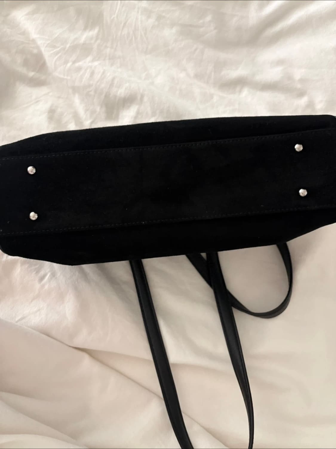 TOUTYEST 투티에 로케백 스몰 스웨이드 블랙 상품이미지3