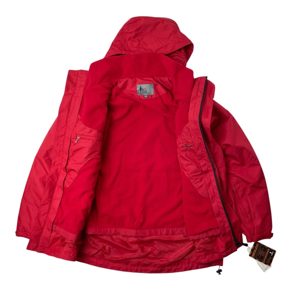 [중고] Bosshead 아웃도어 방수 바람막이 레드 100 상품이미지2