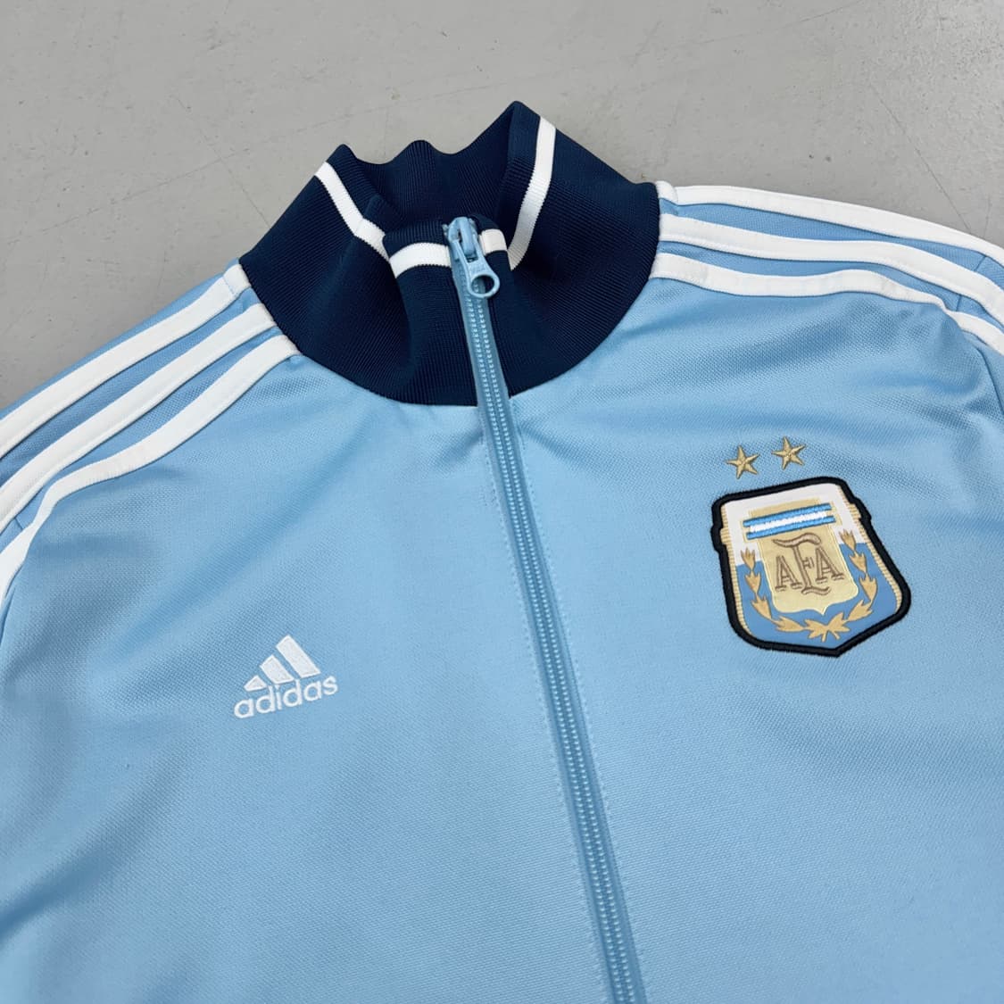 아디다스 메시 아르헨티나 블록코어 삼선 트랙탑 져지 상품이미지4