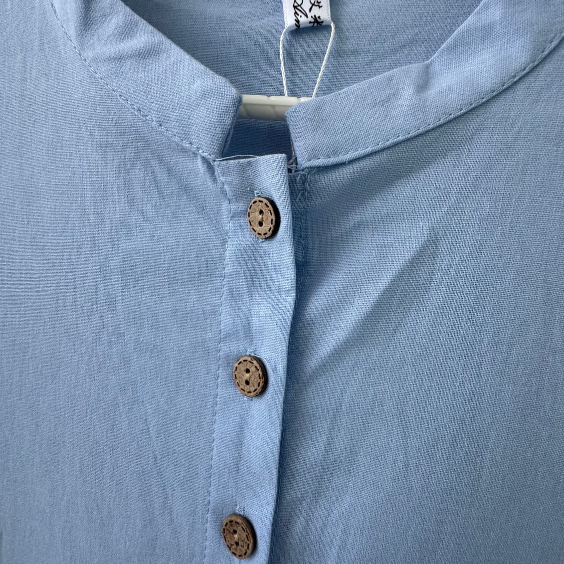 새상품 하늘색 반팔원피스 프리 상품이미지2