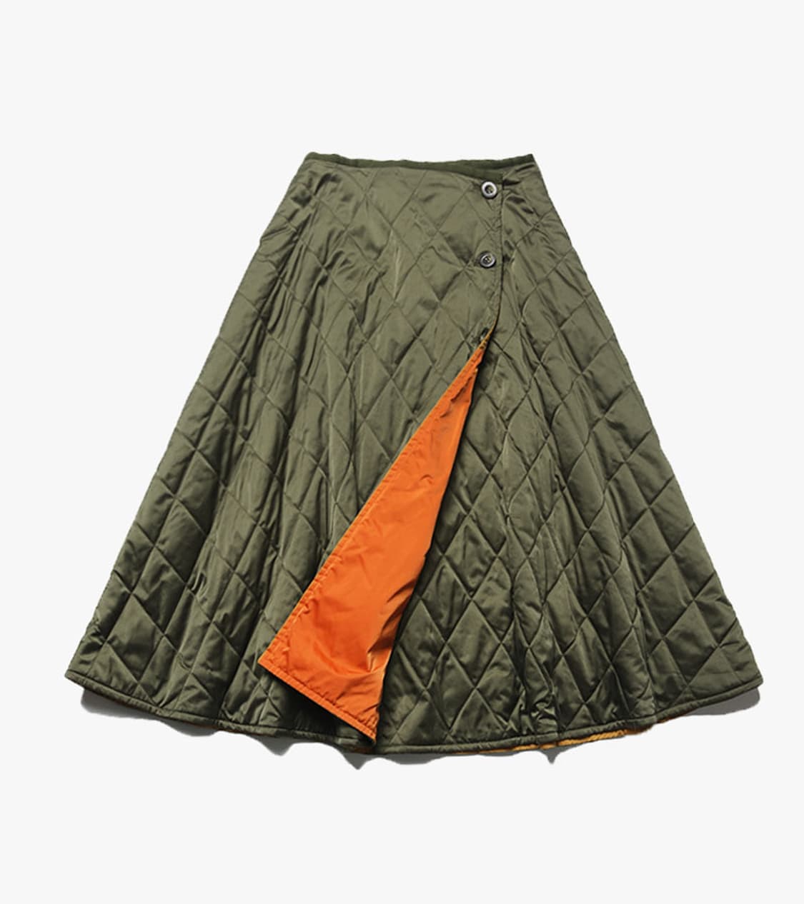 RAY BEAMS - REVERSIBLE QUILTING SKIRT 상품이미지1