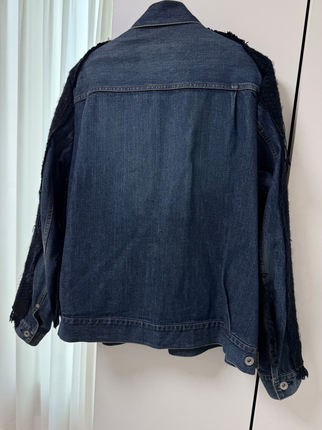 SACAI 사카이 데님 트위드 자켓 상품이미지3