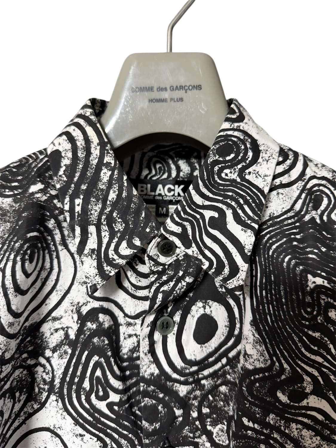 꼼데가르송 블랙 패턴 셔츠 상품이미지3