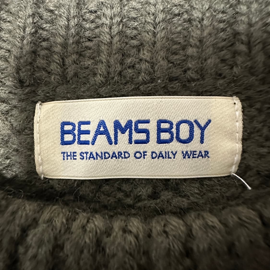 BEAMS BOY wool knit sweater 상품이미지3