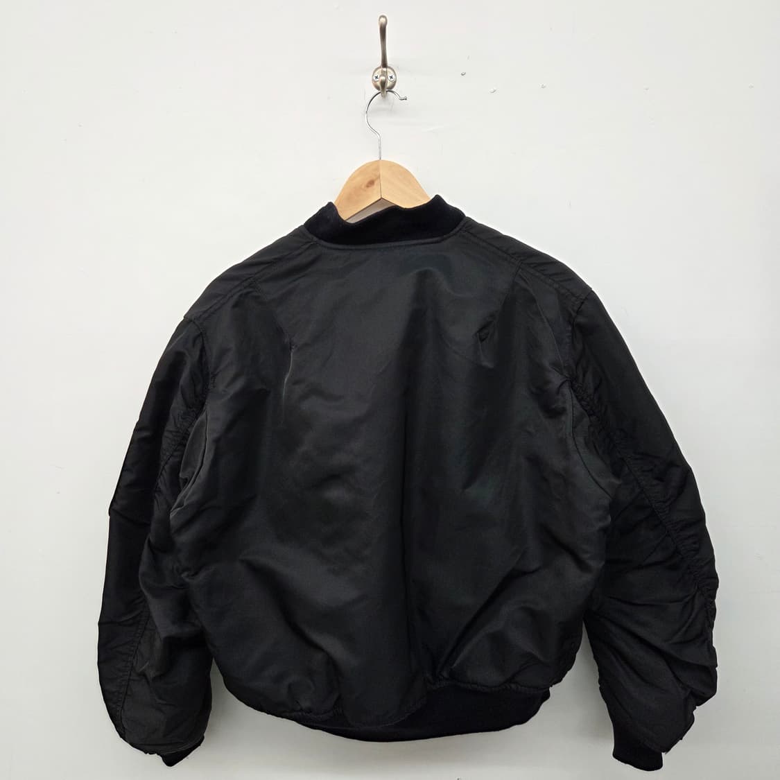 알파인더스트리 블랙 MA-1 항공점퍼 남L (리버시블) 상품이미지6