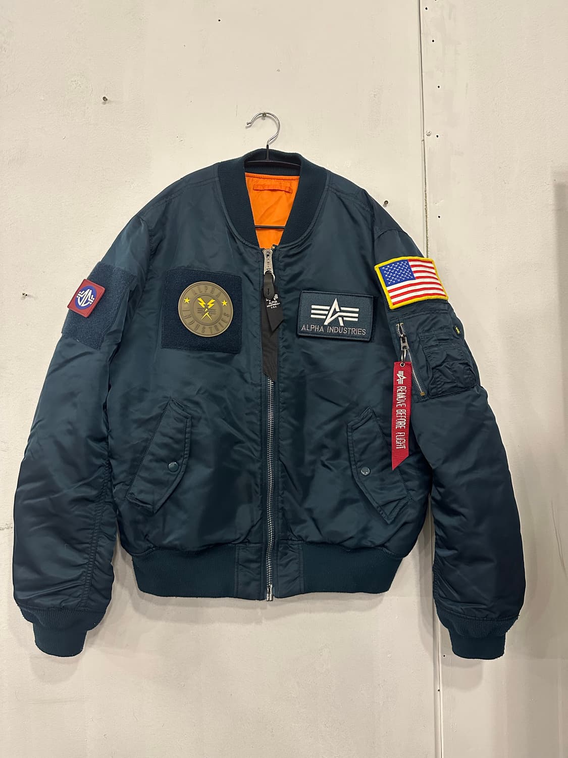 XL)알파인더스트리 슬림핏 MA-1 상품이미지1