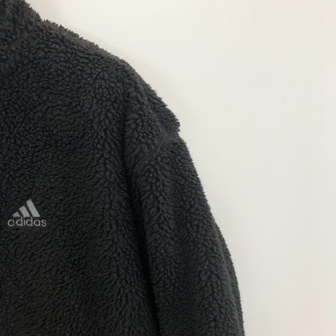 아디다스 리버시블 퀄팅 양털 롱 쉐르파 L 상품이미지6