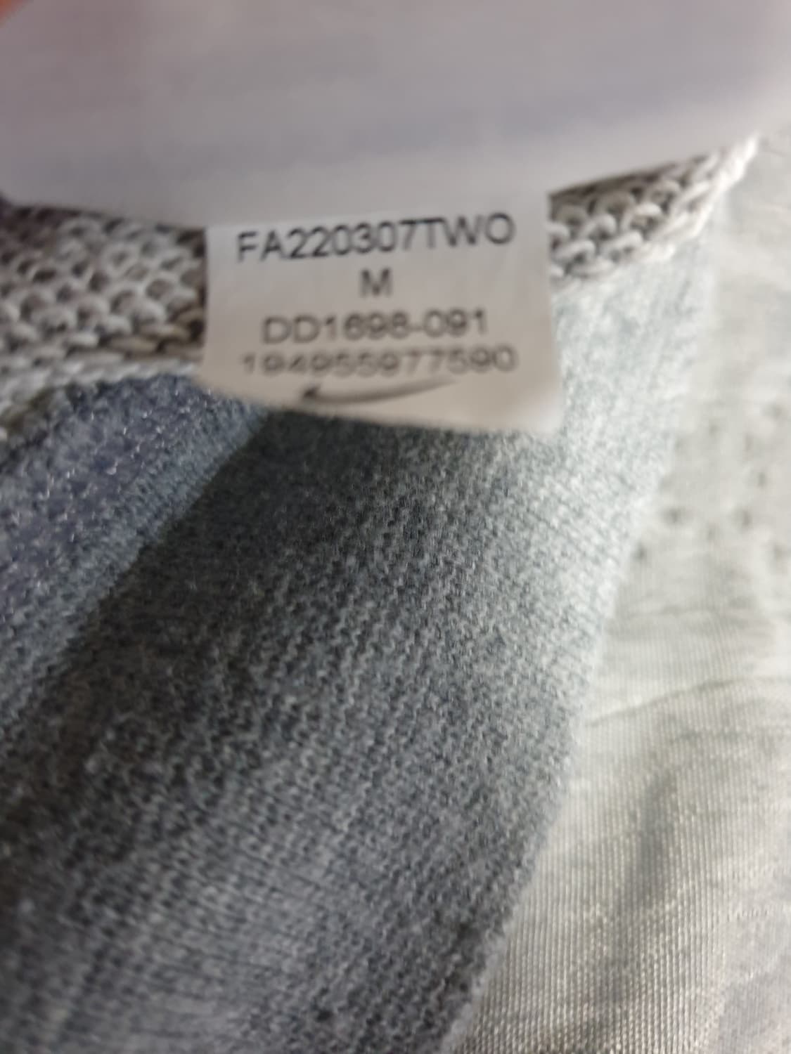 나이키 NSW클럽 딱붙핏 후드집업 그레이 (M) 상품이미지4