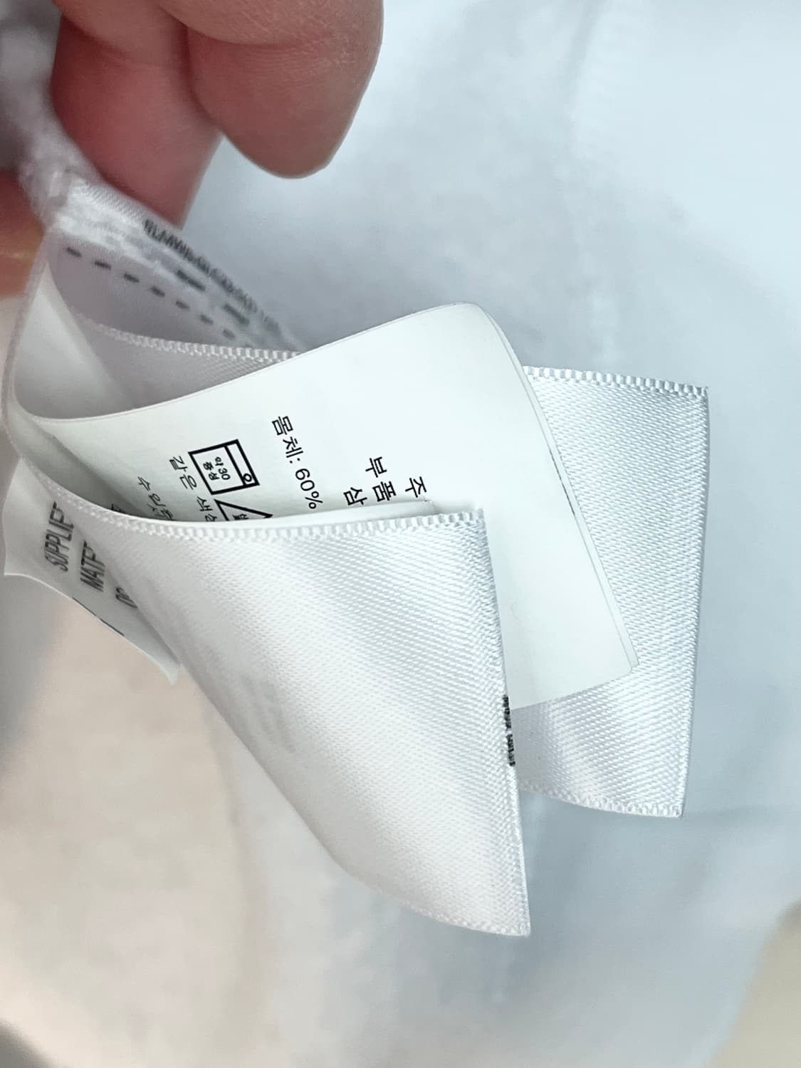 폴로 랄프로렌 화이트 후드티 (M)  상품이미지7