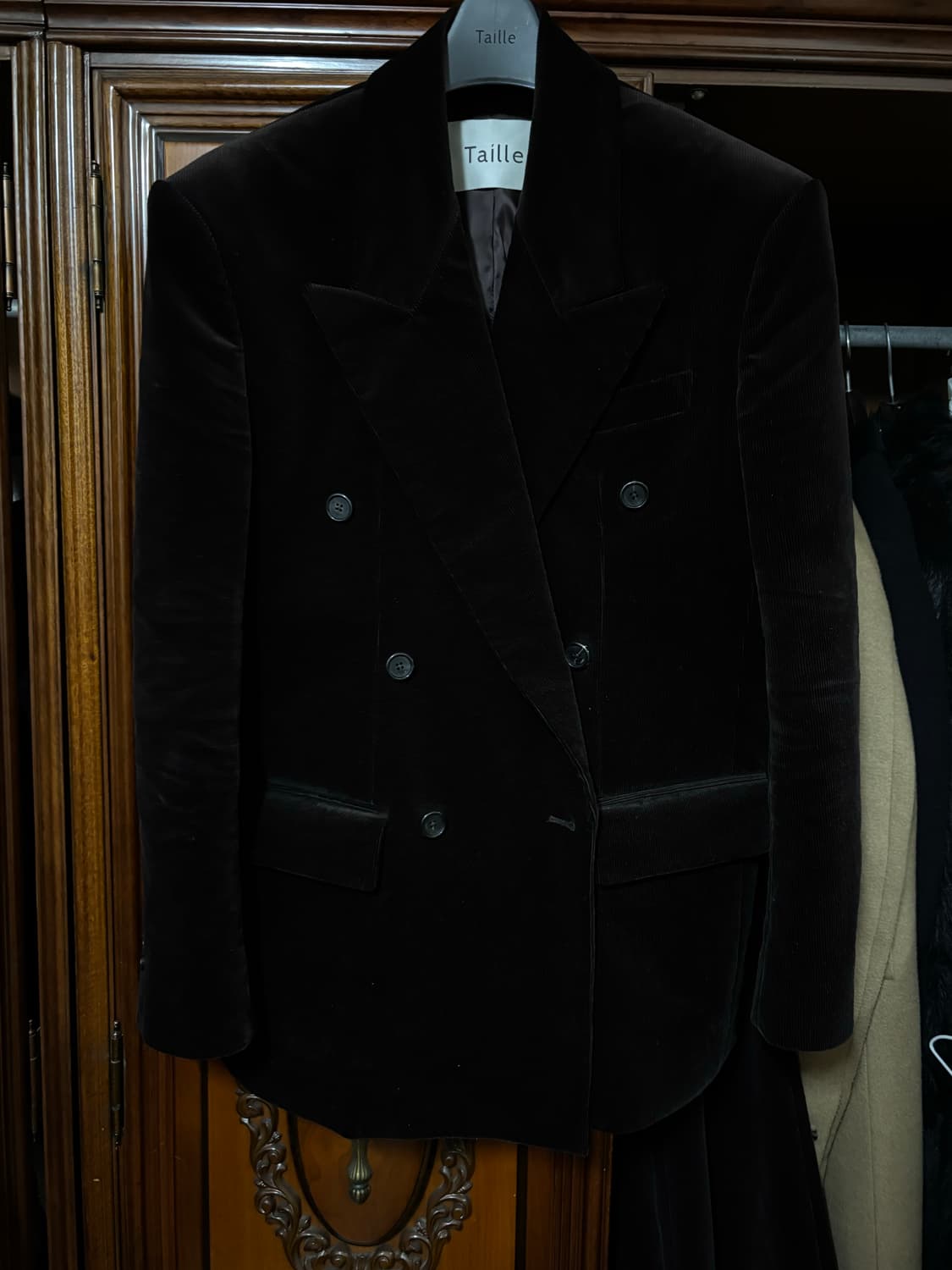 타일레/ARMAND TAILORED 자켓/다크 브라운 상품이미지8