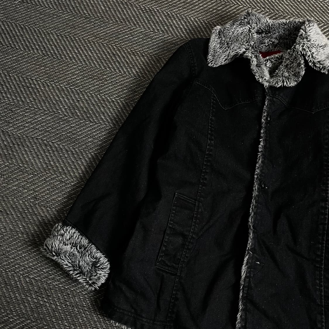 리바이스 레드탭 쉐르파 워크 자켓 블랙y 3374 상품이미지4