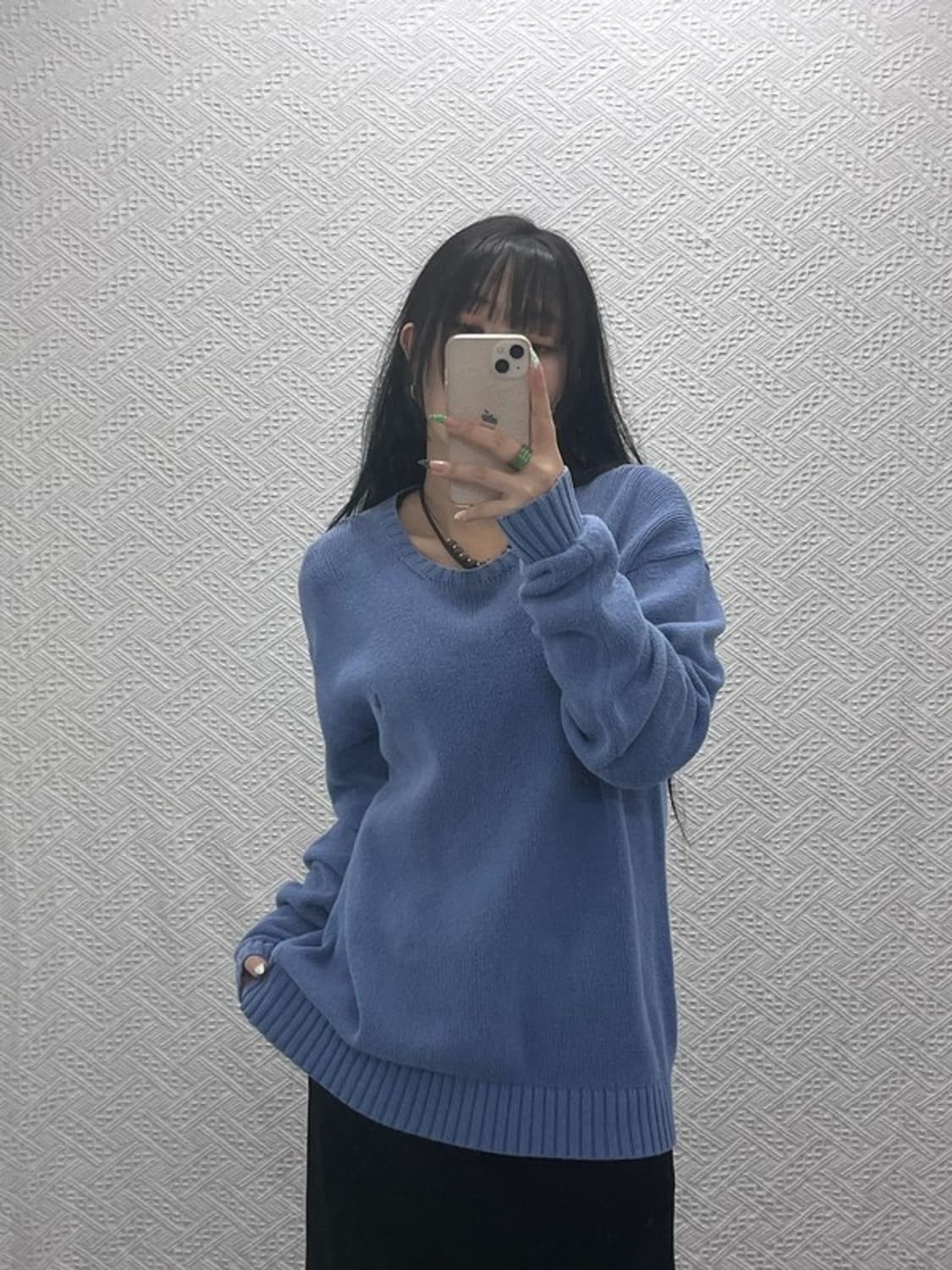 폴로 랄프로렌 캐주얼 모던 레트로 딥블루 니트 M C08882 상품이미지2