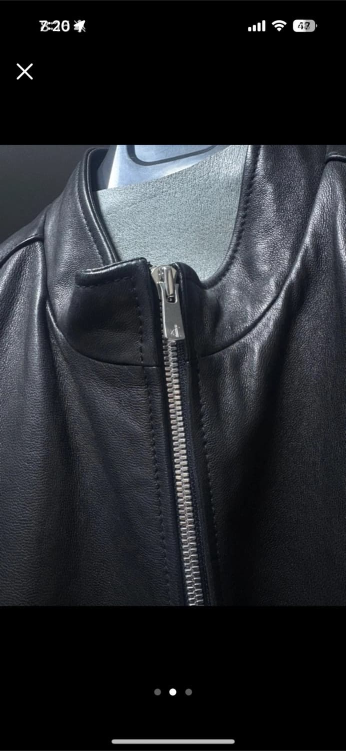 질스튜어트뉴욕 레더 재킷 110 상품이미지2