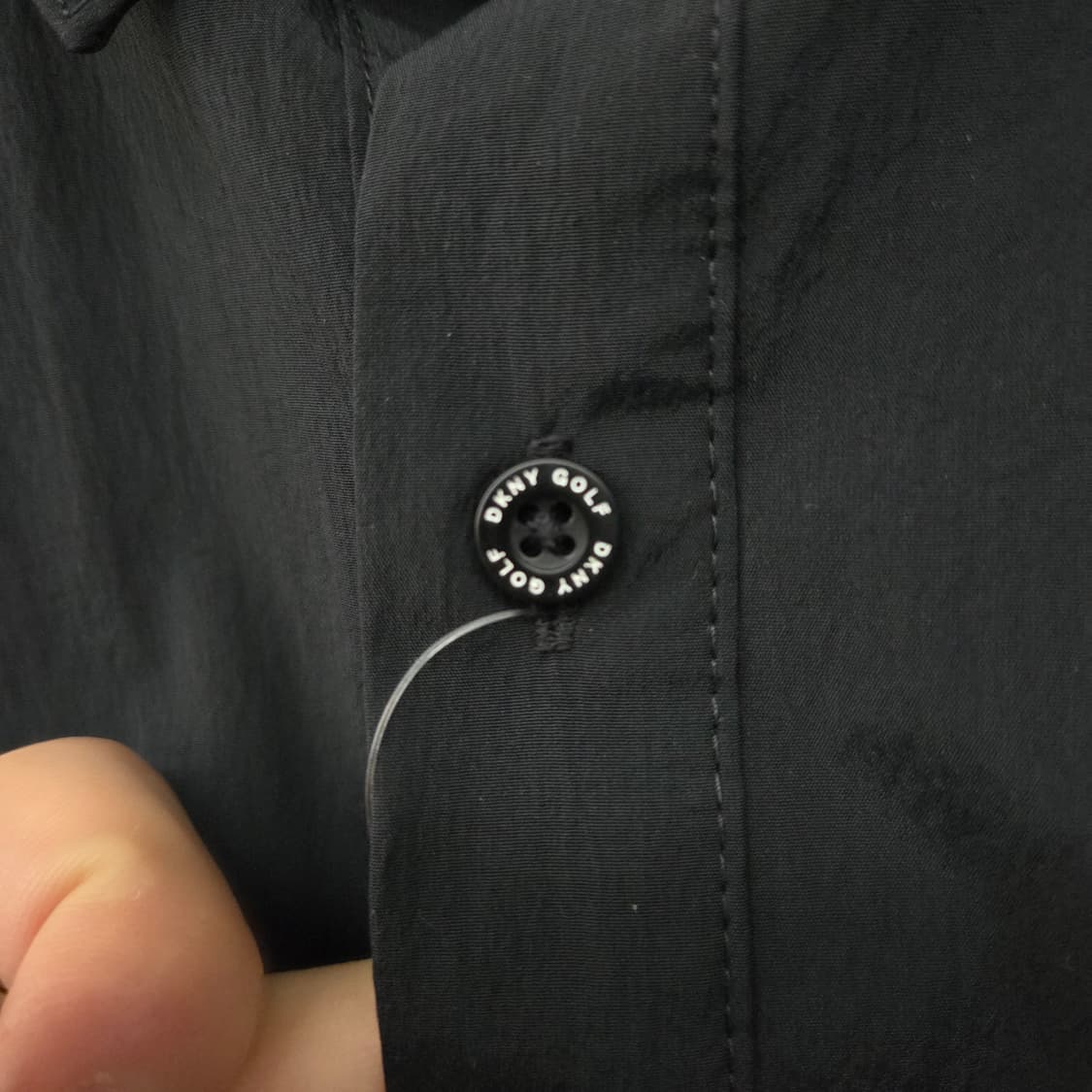 DKNY 골프 블랙 반팔 셔츠 남L 상품이미지4