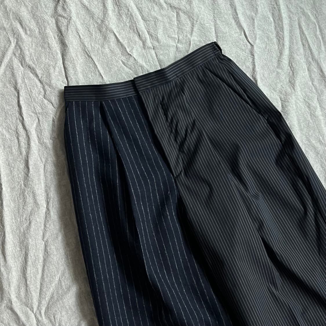 enfold 네이비 스트라이프 트라우저 상품이미지2