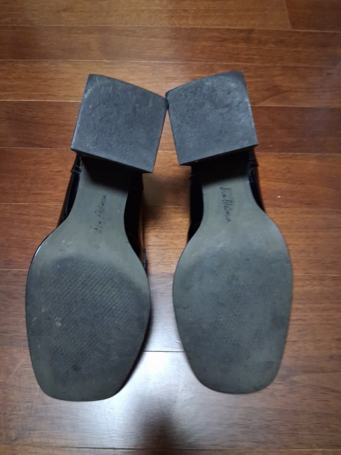 샘 에델만 블랙 에나멜 체인 로퍼 240mm 상품이미지7