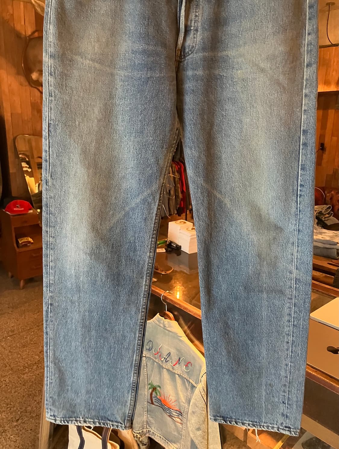 90s USA 빈티지 리바이스 501 데님 팬츠 상품이미지4