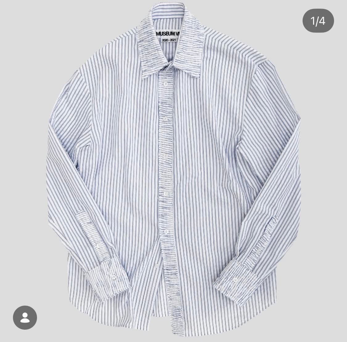 더뮤지엄비지터 아방가르드 셔츠  상품이미지1