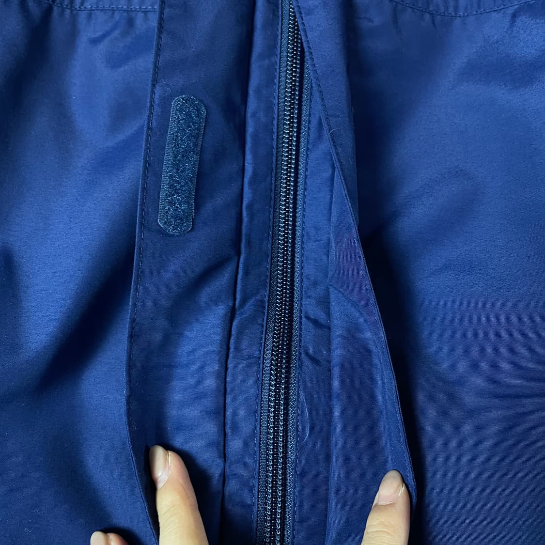 노스페이스 화이트로고 딥블루 바람막이 자켓 95 상품이미지5