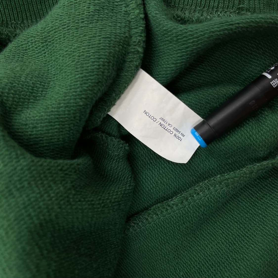 갭 프린팅로고 그린 후드 M 상품이미지5