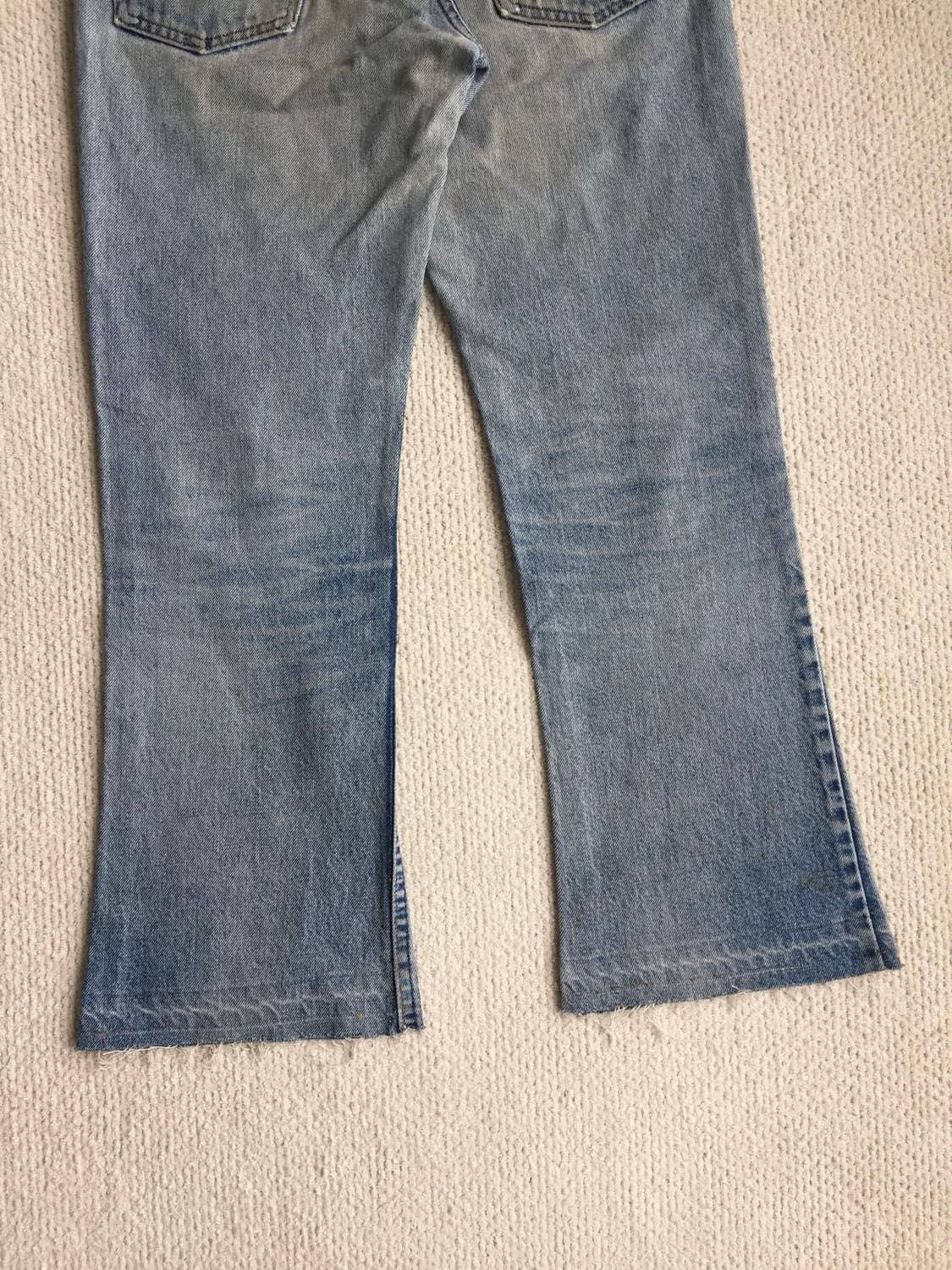 70‘s levis 리바이스 646 벨바텀 부츠컷 데님 상품이미지7