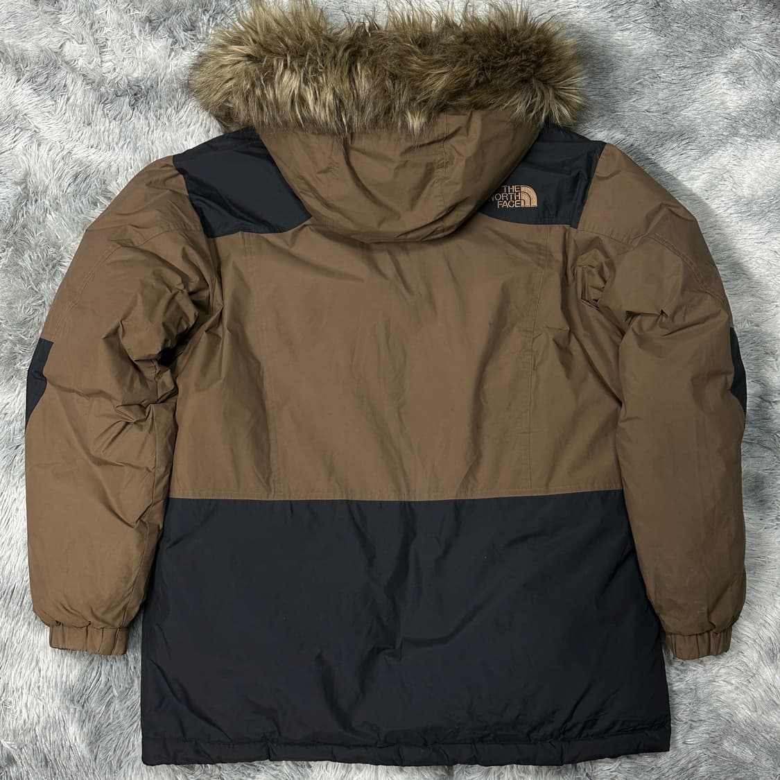 노스페이스 700 구스다운 브라운 패딩 XL 상품이미지4