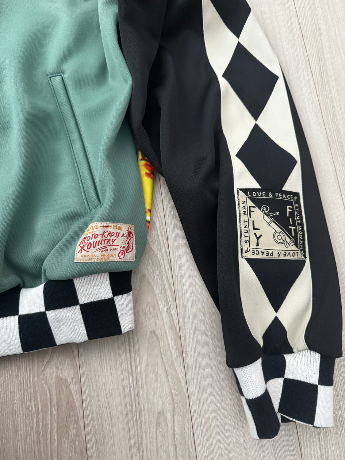 캐피탈 스무스 저지 카페 레이서 트럭 자켓  상품이미지2