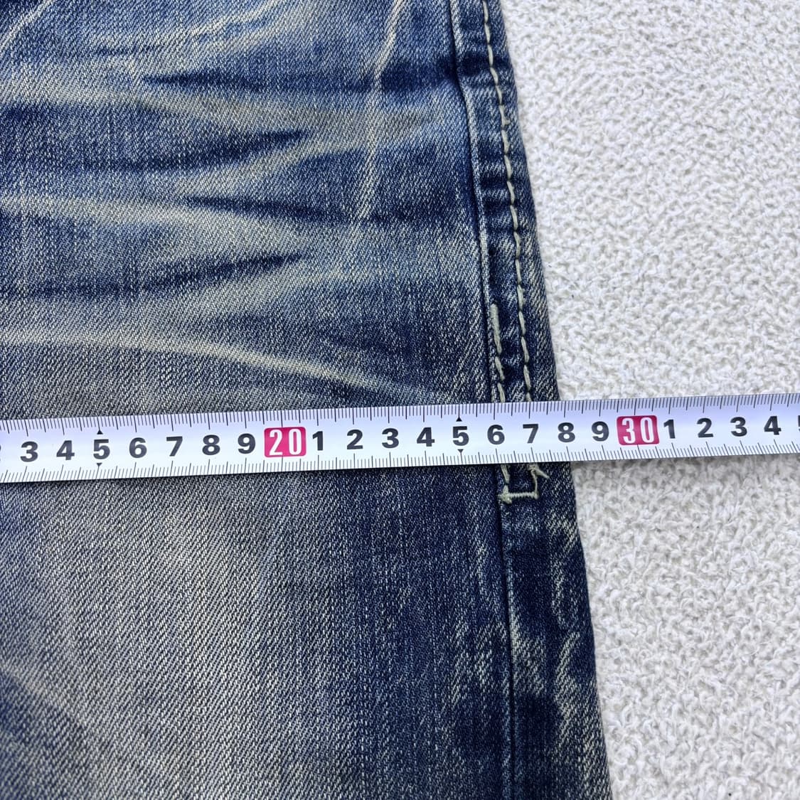 28 에비수 빈티지 워싱 데님 팬츠 0518Y 상품이미지9