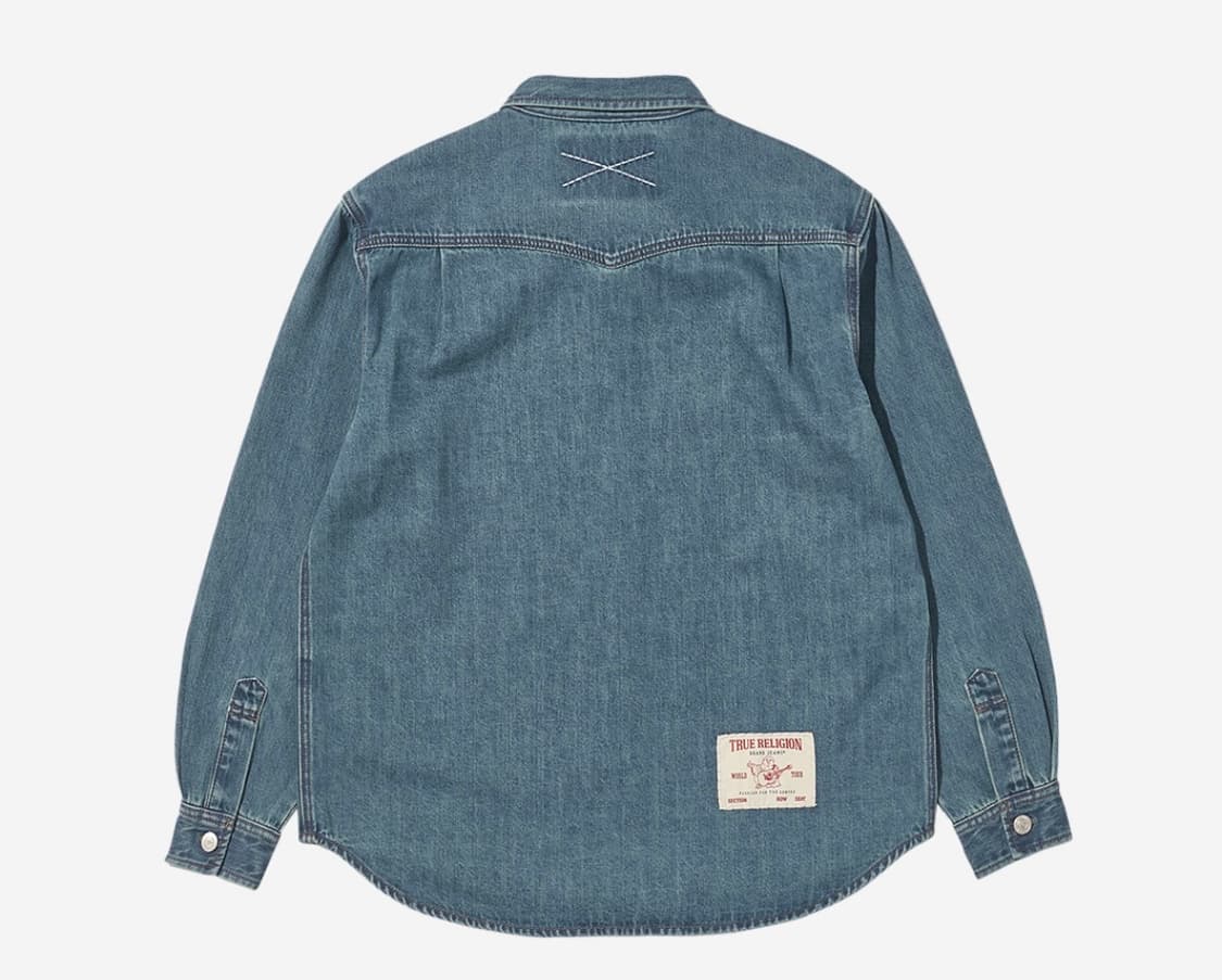트루릴리젼 데님 필드 셔츠 인디고 True Religion Denim F 상품이미지2