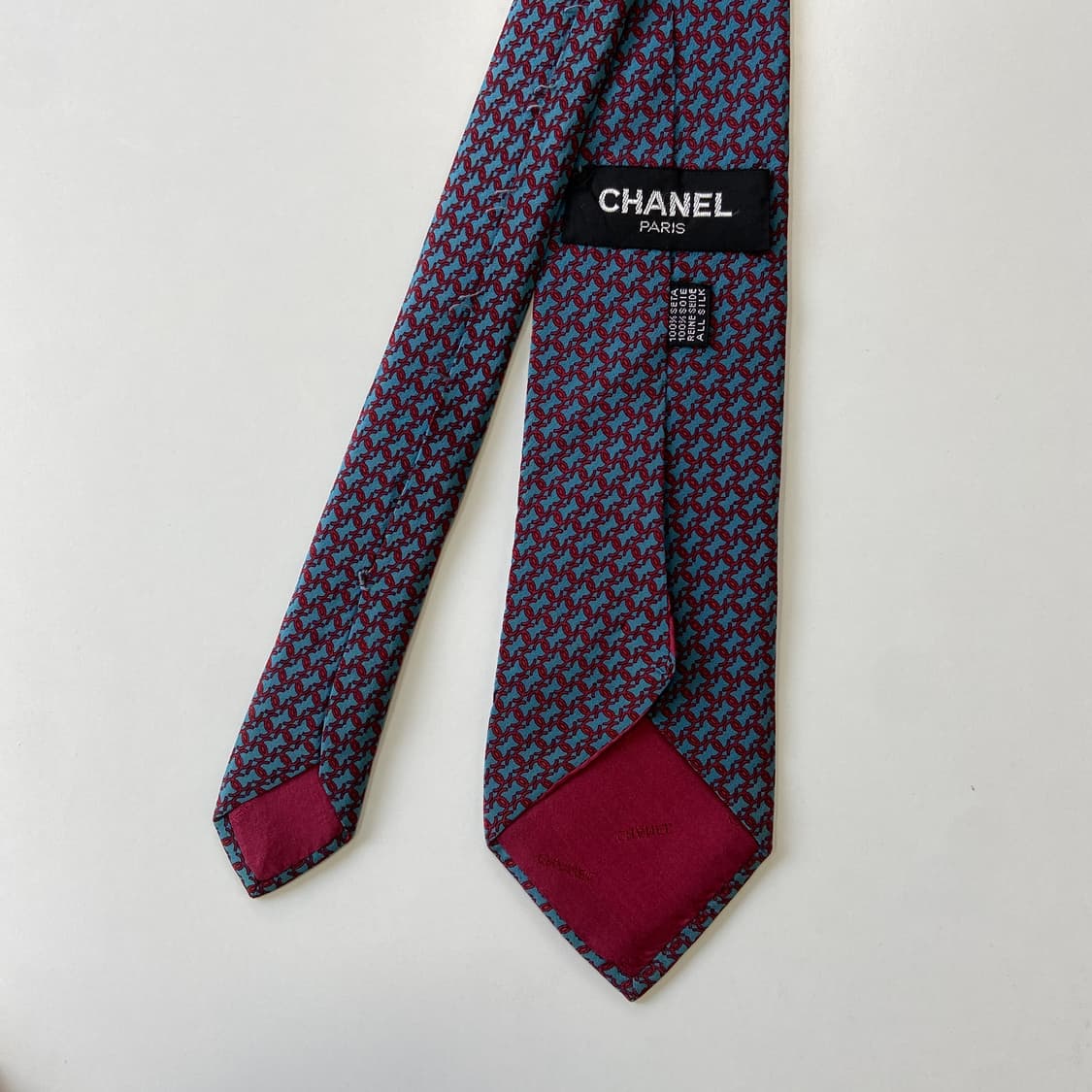 샤넬(CHANEL) 모노그램 명품 정품 넥타이 상품이미지3