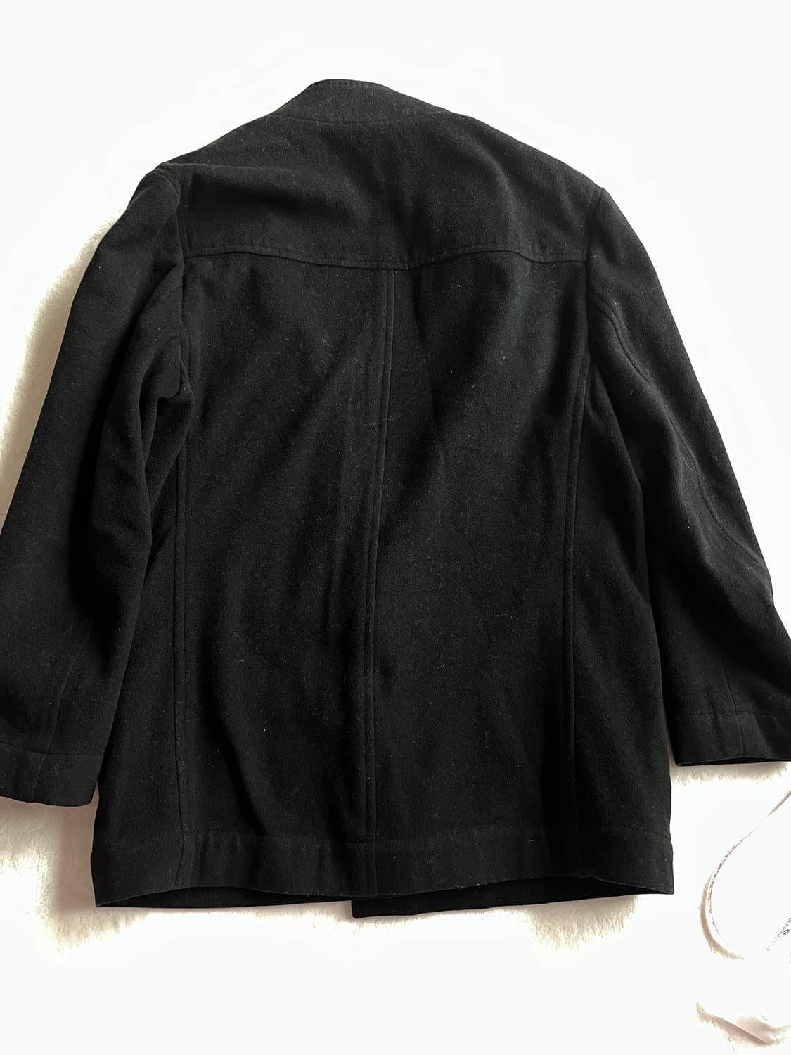 휴고 보스 정품 캐시미어 울 숏코트 여자도 가능 상품이미지4